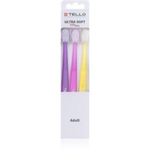 TELLO 6240 Ultra Soft 3pack perie de dinti 3 buc-Țena