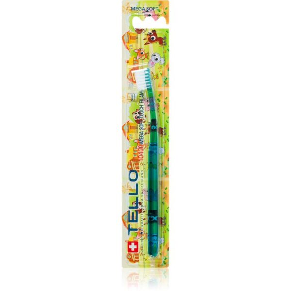 TELLO Kids 10400 periuta de dinti pentru copii Mega Soft 1 buc-ro