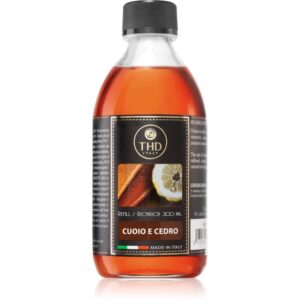 THD Ricarica Cuoio E Cedro reumplere în aroma difuzoarelor 300 ml-Țena