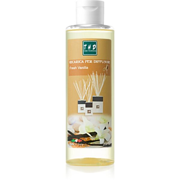 THD Ricarica Fresh Vanilla reumplere în aroma difuzoarelor 200 ml-ro