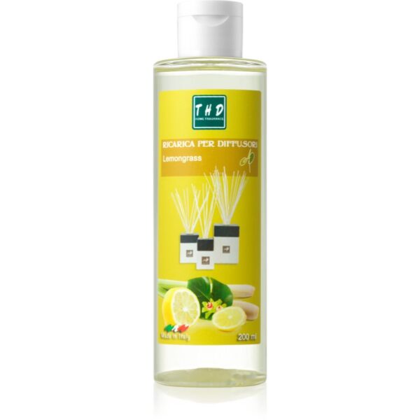 THD Ricarica Lemongrass reumplere în aroma difuzoarelor 200 ml-ro