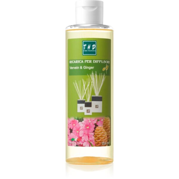 THD Ricarica Vervein & Ginger reumplere în aroma difuzoarelor 200 ml-ro