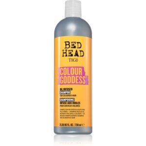 TIGI Bed Head Colour Goddess sampon pe baza de ulei pentru par vopsit sau suvitat 750 ml-Țena