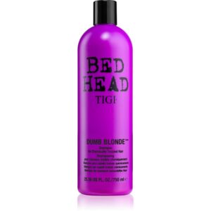 TIGI Bed Head Dumb Blonde șampon pentru parul tratat chimic 750 ml-ro