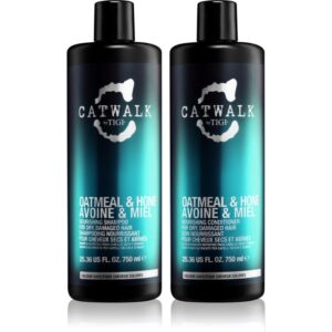 TIGI Catwalk Oatmeal & Honey ambalaj economic pentru par deteriorat pentru femei-ro