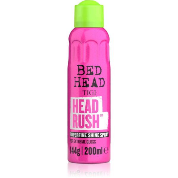 TIGI Head Rush Super Shine Spray spray pentru păr pentru stralucire 200 ml-Țena