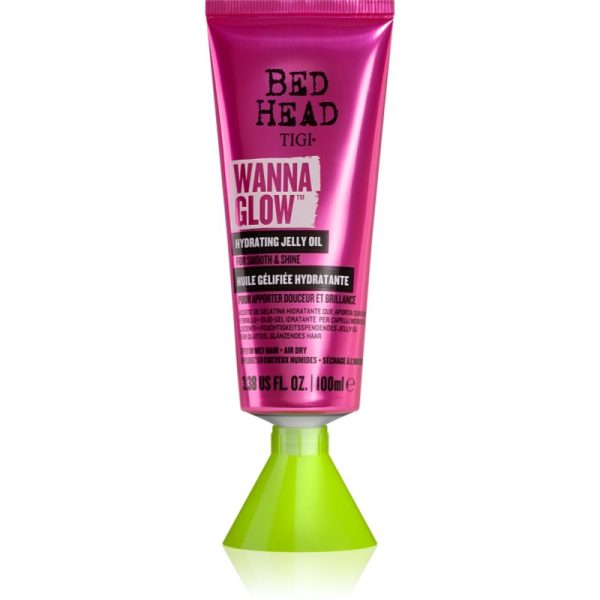 TIGI Wanna Glow Hydrating Jelly Oil ser nutritiv cu ulei pentru un par stralucitor si catifelat 100 ml-Țena