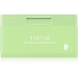 TIRTIR Ampoule Mask Tea Tree Clear mască textilă calmantă pentru pielea problematica 30 buc-Țena