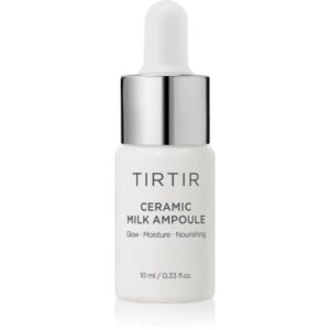 TIRTIR Ceramic Milk Ampoule ser facial hidratant pentru o piele mai luminoasa 10 ml-Țena
