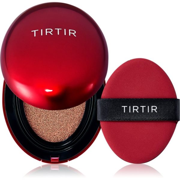 TIRTIR Mask Fit Red Cushion Mini burete cu machiaj de lungă durată culoare 34C Amber 4.5 g-ro