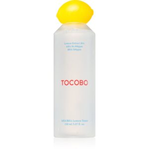 TOCOBO AHA BHA Lemon Toner solutie tonica cu efect de iluminare pentru uniformizarea nuantei tenului 150 ml-ro