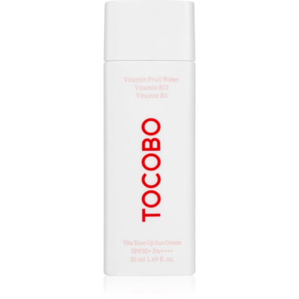 TOCOBO Vita Tone Up Sun Cream gel cremă de protecție pentru uniformizarea nuantei tenului SPF 50+ 50 ml-ro