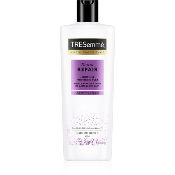 TRESemmé Biotin + Repair 7 balsam pentru regenerare pentru par deteriorat 400 ml-ro