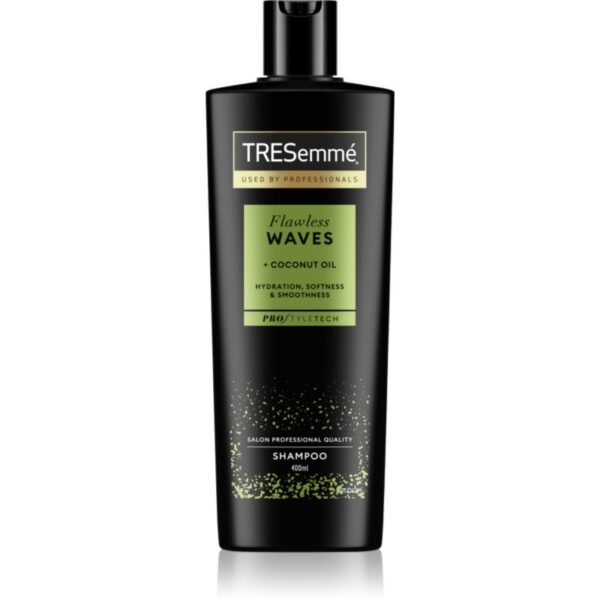 TRESemmé Flawless Waves șampon hidratant pentru păr creț și ondulat 400 ml-Țena