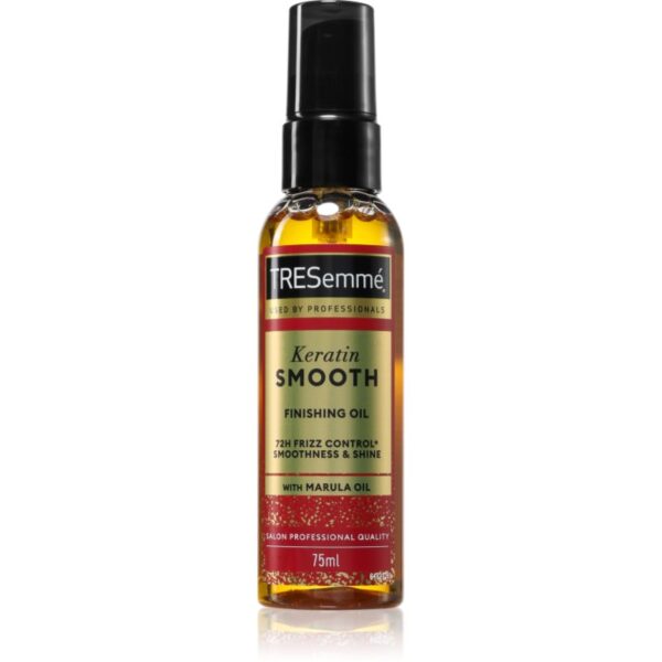 TRESemmé Keratin Smooth Finishing Oil ulei intens hrănitor pentru păr 75 ml-ro