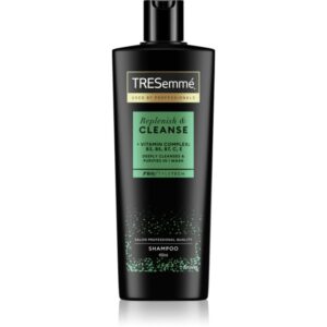 TRESemmé Replenish & Cleanse șampon pentru păr gras cu vitamine Pro Style Technologie™ 400 ml-ro