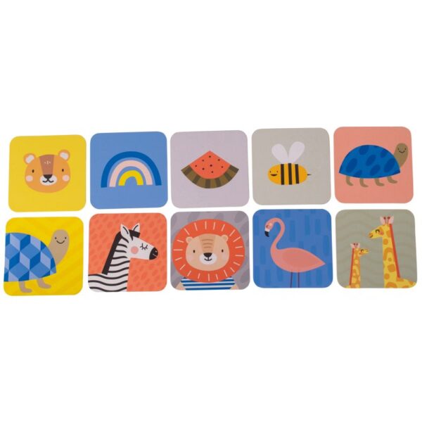 Taf Toys Tummy Time Spining Book Urban Garden jucărie cu activități pentru bebeluși 0 m+ 18 buc-Țena