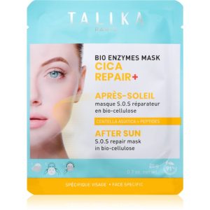 Talika Bio Enzymes Cica Repair After Sun mască textilă calmantă dupa expunerea la soare 20 g-Țena