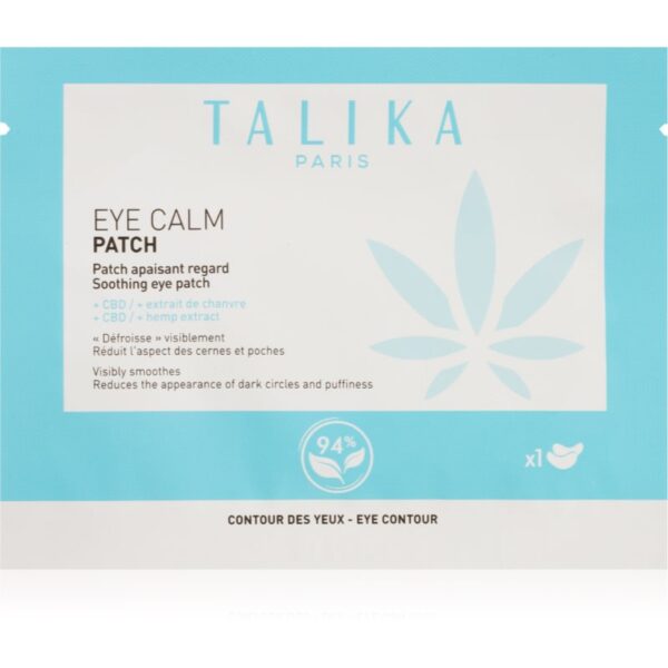 Talika Eye Calm Patch masca -efect calmant zona ochilor 1 buc-ro