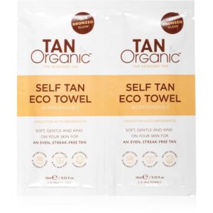 TanOrganic The Skincare Tan șervețel autobronzant 2x10 ml-Țena