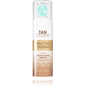 TanOrganic The Skincare Tan spuma autobronzanta culoare Medium Dark Bronze 120 ml-Țena