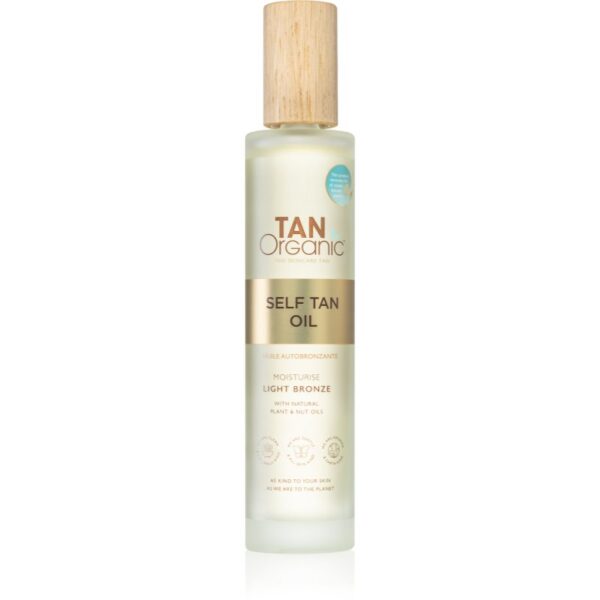 TanOrganic The Skincare Tan ulei bronzant culoare Light Bronze 100 ml-Țena