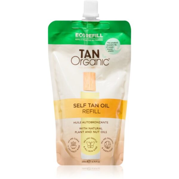 TanOrganic The Skincare Tan ulei bronzant rezervă 200 ml-ro