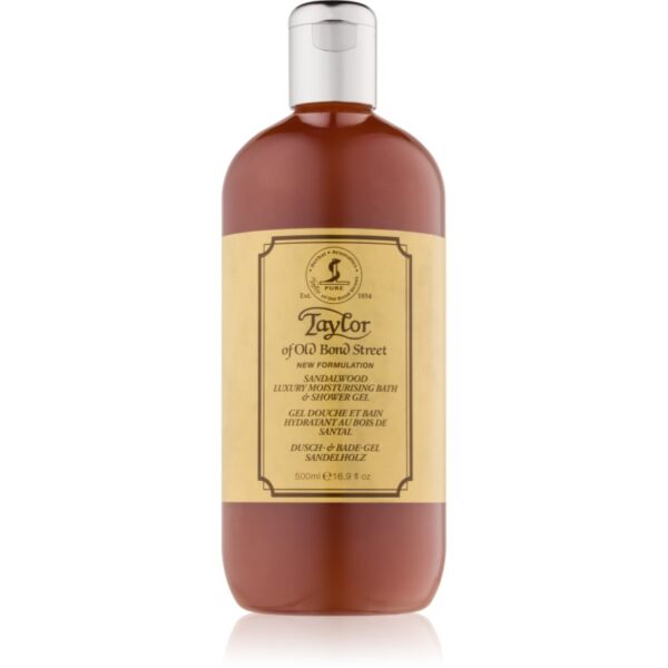 Taylor of Old Bond Street Sandalwood gel de dus si baie 500 ml-ro