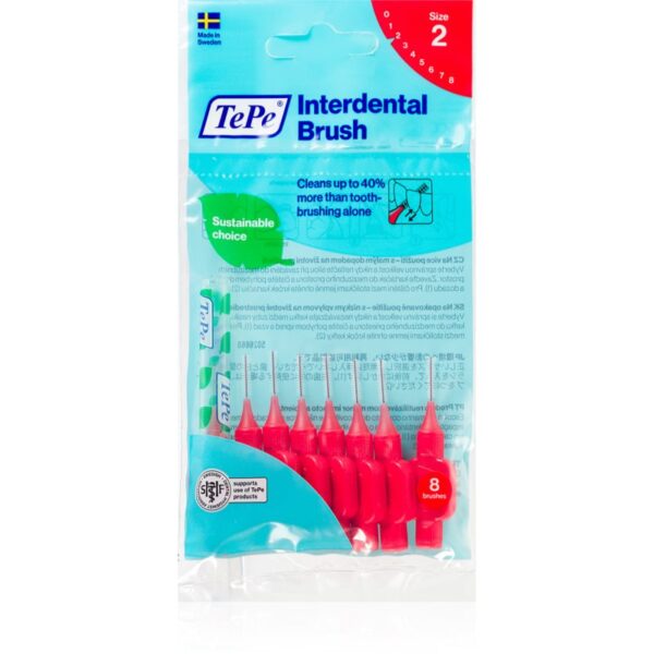 TePe Angle Size 2 perie interdentara 8 buc-ro