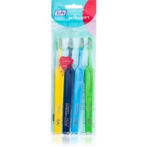 TePe Colour Compact Perii de dinți soft 4 buc-Țena