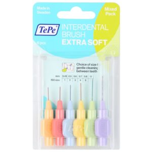 TePe Extra Soft perie interdentara amestec 6 buc-Țena