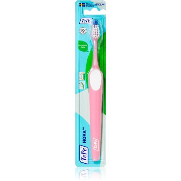 TePe Nova Medium perie de dinti mix de culori 1 buc-ro