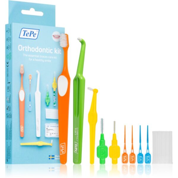 TePe Orthodontic Kit set pentru curățarea aparatelor dentare-ro