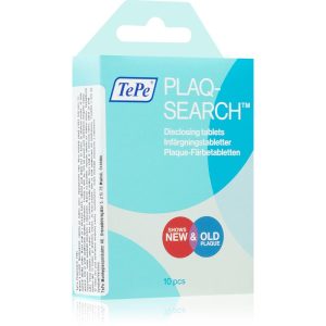 TePe PlaqSearch tablete pentru îndepărtarea plăcii bacteriene 10 buc-Țena