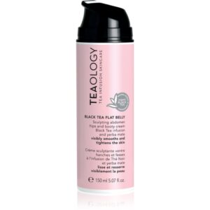 Teaology Body Black Tea Flat Belly Cream crema pentru slabit 150 ml-ro