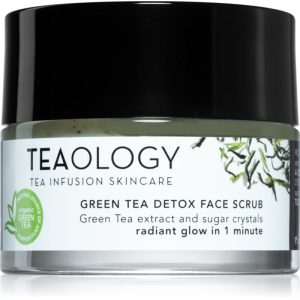 Teaology Cleansing Green Tea Detox Face Scrub Exfoliant hranitor cu ceai verde 50 ml-Țena