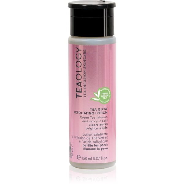 Teaology Cleansing Tea Glow Exfoliating Lotion lapte de corp exfoliant 150 ml-Țena