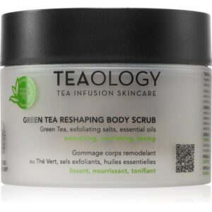 Teaology Green Tea Reshaping Body Scrub exfoliant de corp pentru matifiere 380 g-ro
