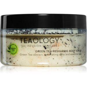 Teaology Green Tea Reshaping Body Scrub exfoliant pentru corp 450 g-Țena
