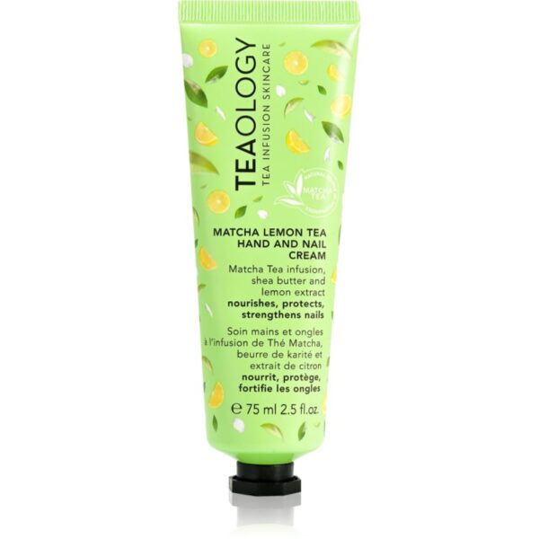 Teaology Matcha Tea Hand and Nail Cream maini si unghii cu matcha 75 ml-ro