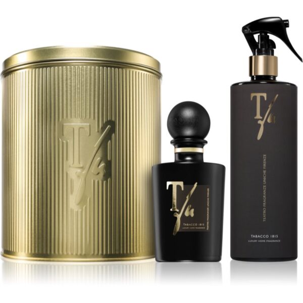 Teatro Fragranze Gold Tin Box Tabacco set cadou cutie de metal 1 buc-ro