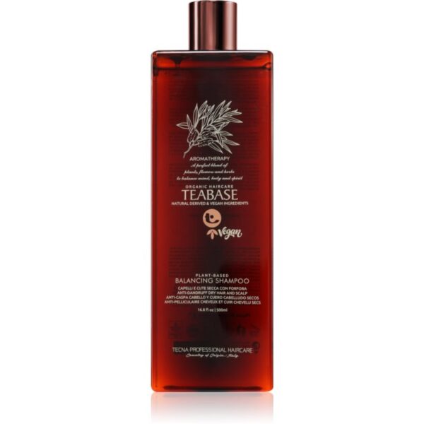 Tecna Teabase Balancing Shampoo șampon fortifiant pentru păr deteriorat 500 ml-Țena