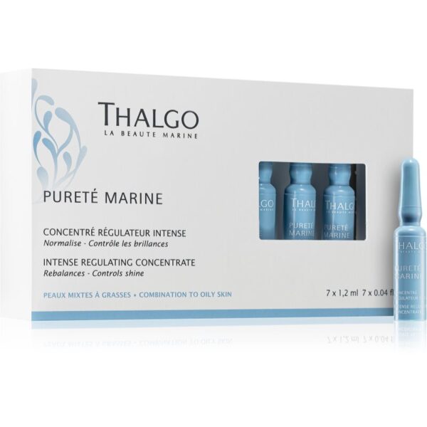 Thalgo Pureté Marine Intense Regulating Concentrate concentrat pentru ten gras și mixt 7x1.2 ml-ro