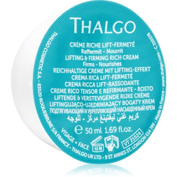 Thalgo Silicium Lifting and Firming Rich Cream crema bogata cu efect lifting Refil 50 ml-ro
