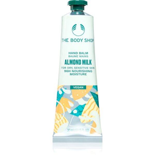 The Body Shop Almond Hand Balm Vegan crema de maini cu lapte de migdale 30 ml-ro