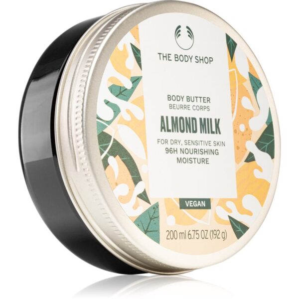 The Body Shop Almond Milk Body Butter unt de corp hranitor pentru piele uscata si sensibila 200 ml-Țena