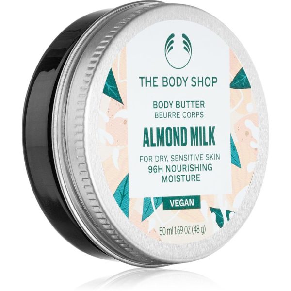 The Body Shop Almond Milk Body Butter unt pentru corp cu efect de nutritiv 50 ml-ro