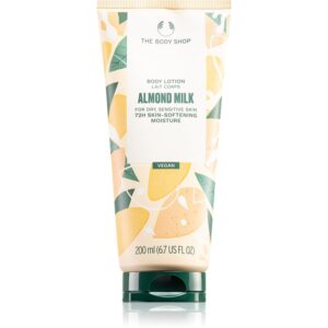 The Body Shop Almond Milk Body Lotion lapte de corp pentru piele uscata si sensibila 200 ml-Țena