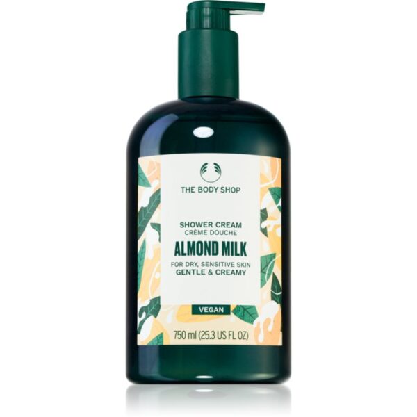 The Body Shop Almond Milk Shower Cream gel de duș cu lapte de migdale 750 ml-Țena