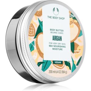 The Body Shop Argan Body Butter lapte de corp pentru piele foarte uscata 200 ml-ro